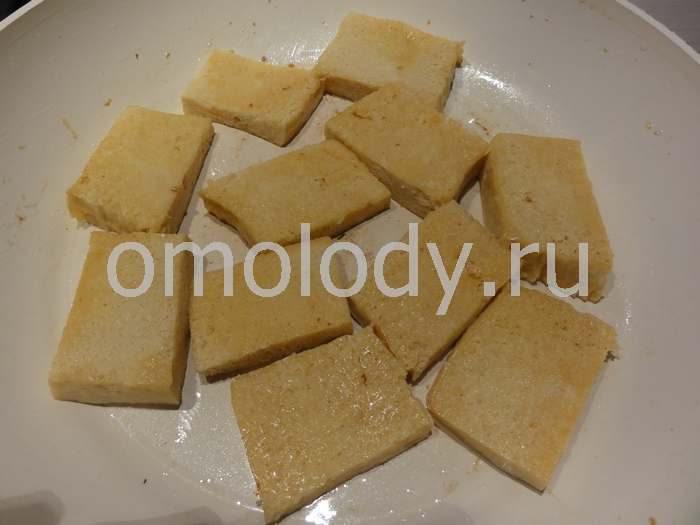 Тофу обжаренный в масле