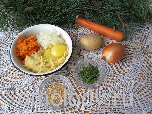 овощи морковь, картофель